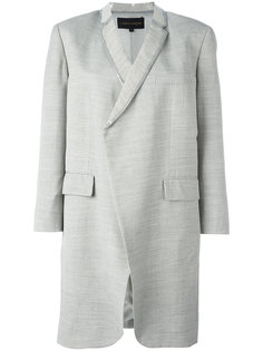 легкое пальто с отделкой из ПВХ Comme Des Garçons Vintage
