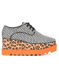 ботинки Elyse с леопардовым рисунком Stella McCartney