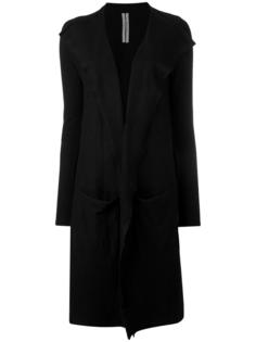 драпированное пальто-кардиган Rick Owens