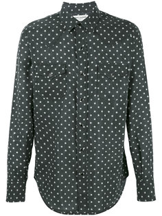 рубашка Western с принтом звезд Saint Laurent