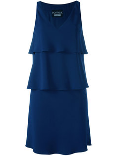 многоярусное платье без рукавов Boutique Moschino