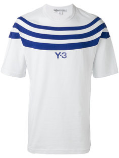 полосатая футболка  Y-3