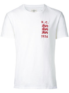 футболка с заплаткой Kent & Curwen