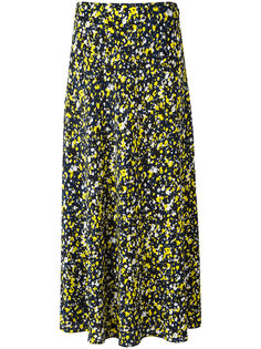 юбка длины миди с цветочным рисунком Cédric Charlier