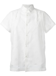 рубашка со складками Comme Des Garçons Noir Kei Ninomiya