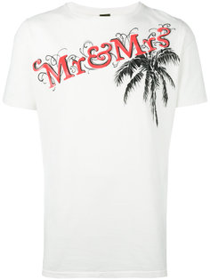 футболка с принтом-логотипом Mr & Mrs Italy