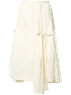расклешенная юбка с вышивкой Renli Su