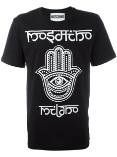 футболка с принтом Moschino