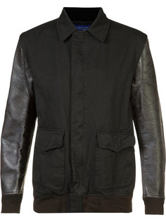 куртка-бомбер с контрастными рукавами Junya Watanabe Comme Des Garçons
