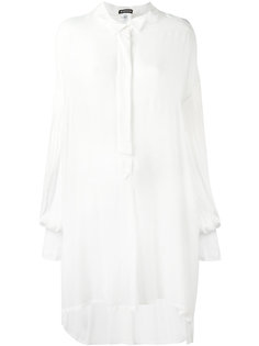 платье-рубашка со сборками Ann Demeulemeester