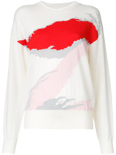 джемпер с абстрактным узором Ms Min