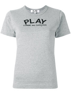 футболка с принтом логотипа Comme Des Garçons Play