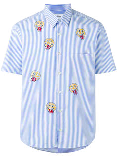 полосатая рубашка с принтом смайликов Jimi Roos