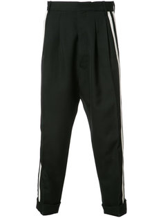укороченные брюки с заниженным шаговым швом Haider Ackermann