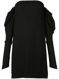 платье с заниженной линией плеч Vera Wang