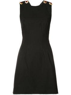 короткое платье с кристаллами Dolce & Gabbana