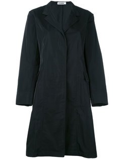 однобортное пальто  Jil Sander