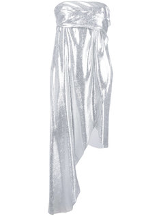 топ-бандо с асимметричным подолом Baja East