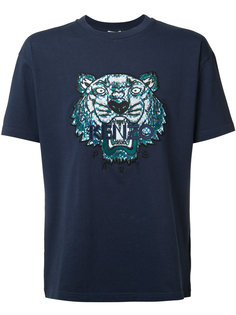 футболка с принтом тигра Kenzo