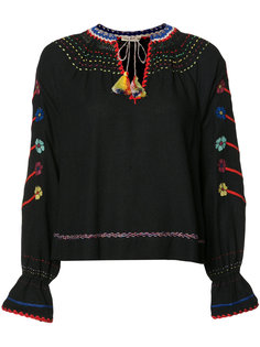 блузка с вышивкой Ulla Johnson