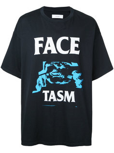 футболка с принтом Facetasm
