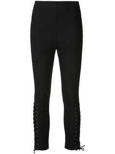 брюки со шнуровкой Derek Lam 10 Crosby