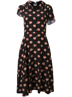 платье-рубашка с цветочным принтом Junya Watanabe Comme Des Garçons