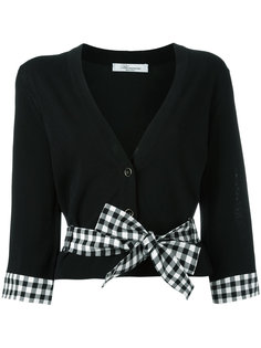 кардиган с завязками на бант Blumarine