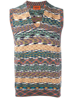 топ с зигзагообразным узором Missoni