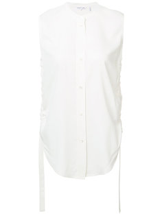 блузка с воротником-стойкой Helmut Lang