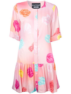 платье с цветочным рисунком Boutique Moschino