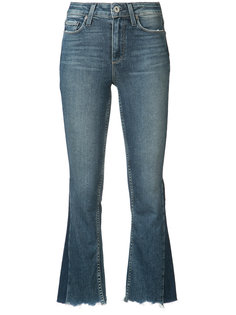 расклешенные укороченные джинсы Paige