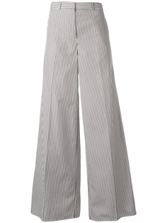 расклешенные брюки с контрастными панелями Ports 1961