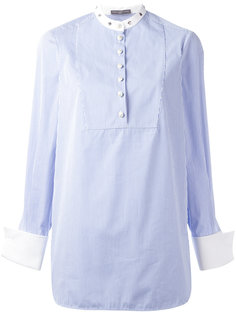 блузка в тонкую полоску Alexander McQueen