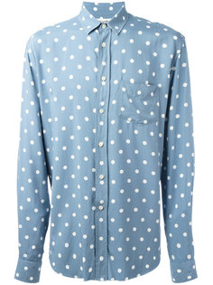 рубашка в горох Saint Laurent