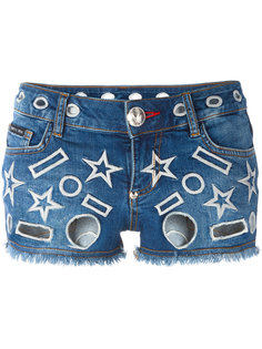джинсовые шорты Dalia Philipp Plein