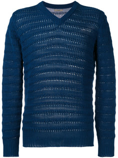 пуловер с отделкой в рубчик Nuur