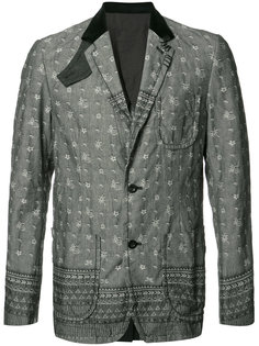 пиджак с узором Sacai