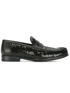 лоферы с пайетками Dolce & Gabbana