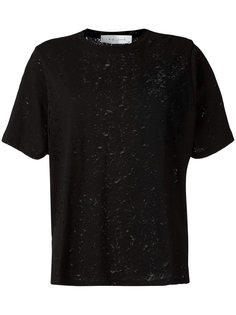 топ с рваными деталями Iro