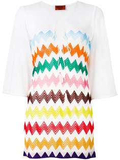 платье с зигзагообразным принтом Missoni