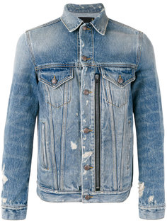 джинсовая куртка с молнией R13