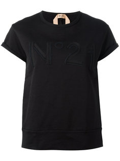 футболка с открытой спиной Nº21