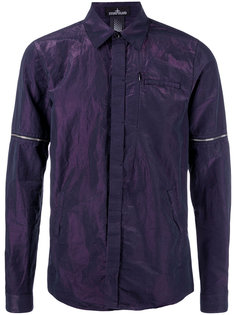 переливающаяся рубашка Stone Island Shadow Project