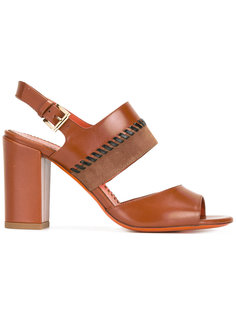 босоножки с пряжками Santoni