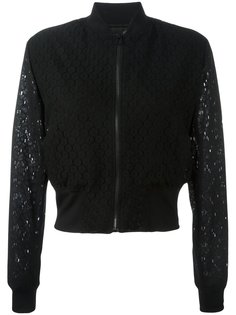 укороченная прозрачная куртка бомбер Ps By Paul Smith