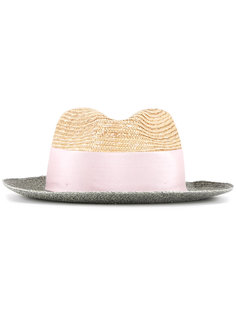 шляпа с контрастным дизайном Federica Moretti
