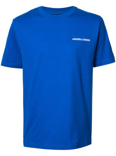 футболка с принтом логотипа Andrea Crews