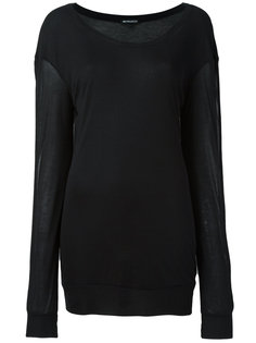 прозрачный джемпер с круглым вырезом Ann Demeulemeester
