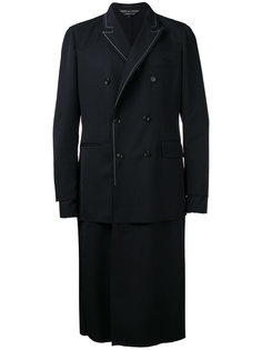 двухслойное двубортное пальто Comme Des Garçons Homme Plus